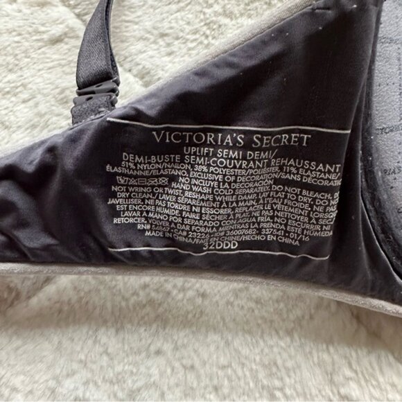 Victoria’s Secret | Marl Gray Uplift Semi-Demi | Size 32DDD - Picture 12 of 12
